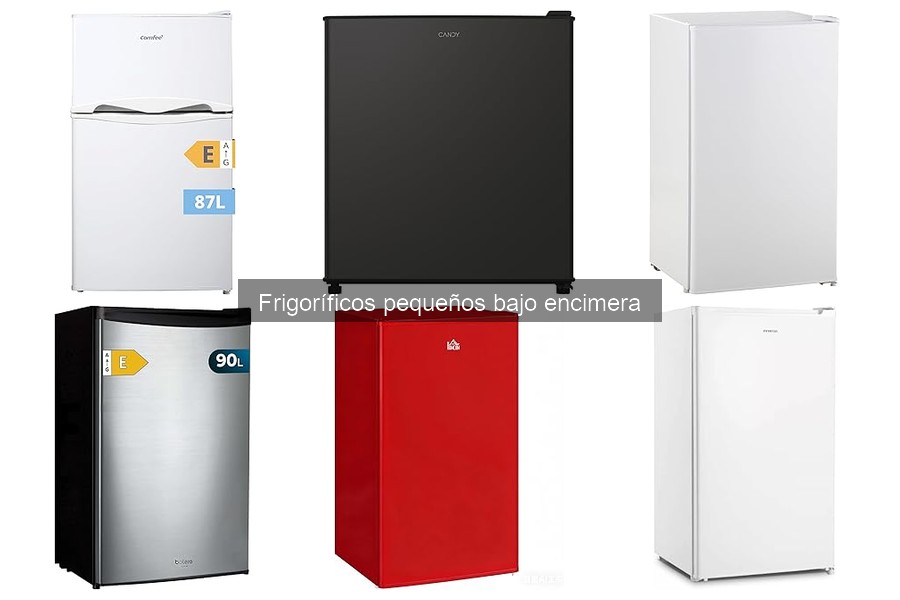 Ventajas y desventajas de frigoríficos pequeños bajo encimera