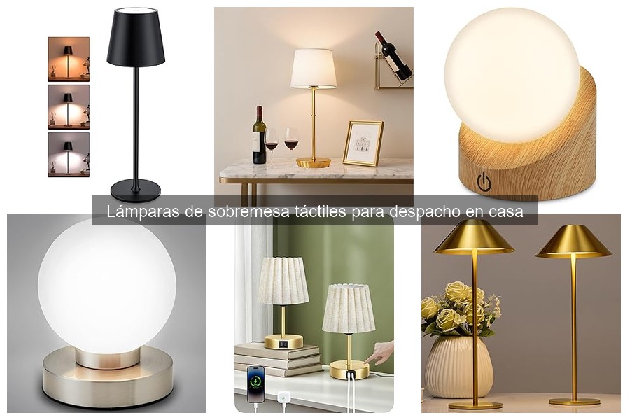 Ventajas y desventajas de lámparas de sobremesa táctiles