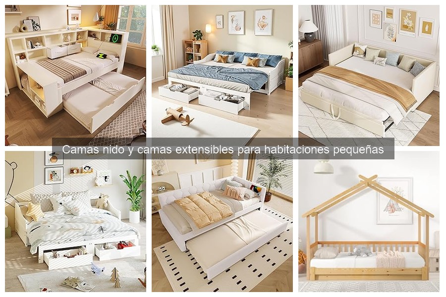 Ventajas y desventajas de las camas nido para espacios pequeños