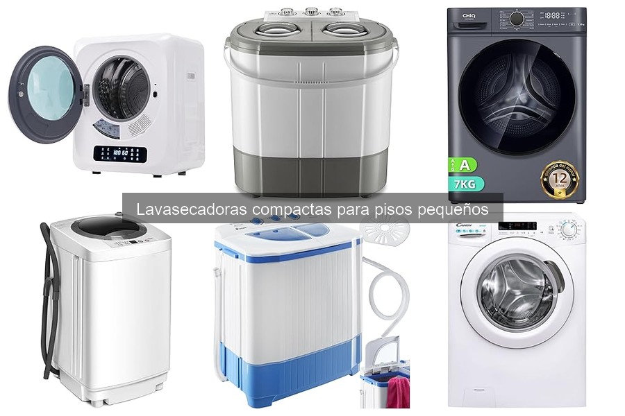 Ventajas y desventajas de las lavasecadoras compactas
