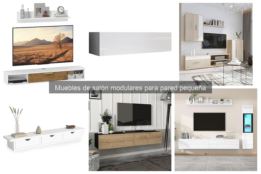 Ventajas y desventajas de los muebles de salón modulares