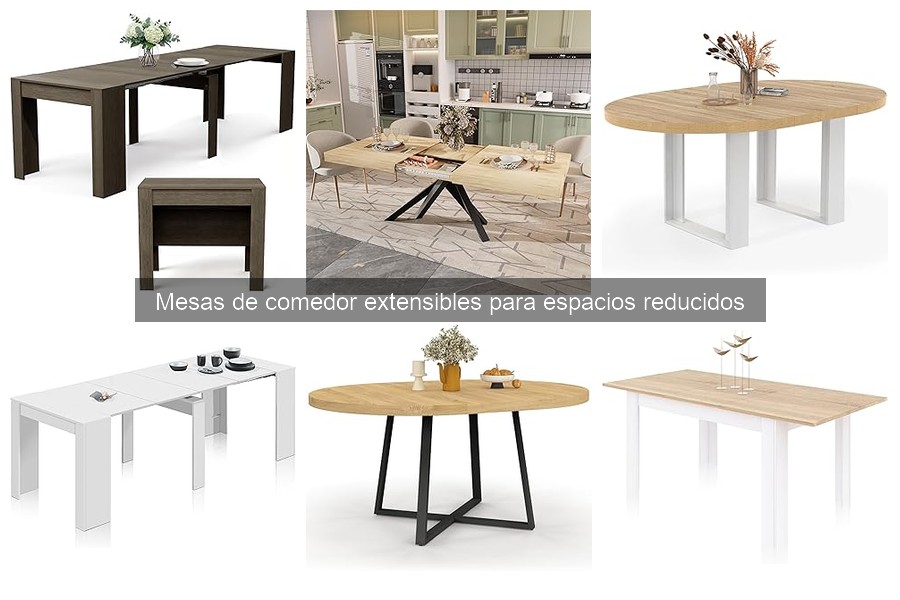 Ventajas y desventajas de mesas de comedor extensibles