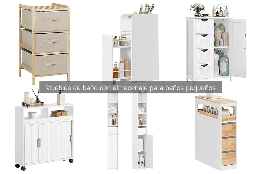 Ventajas y desventajas de muebles de baño con almacenaje