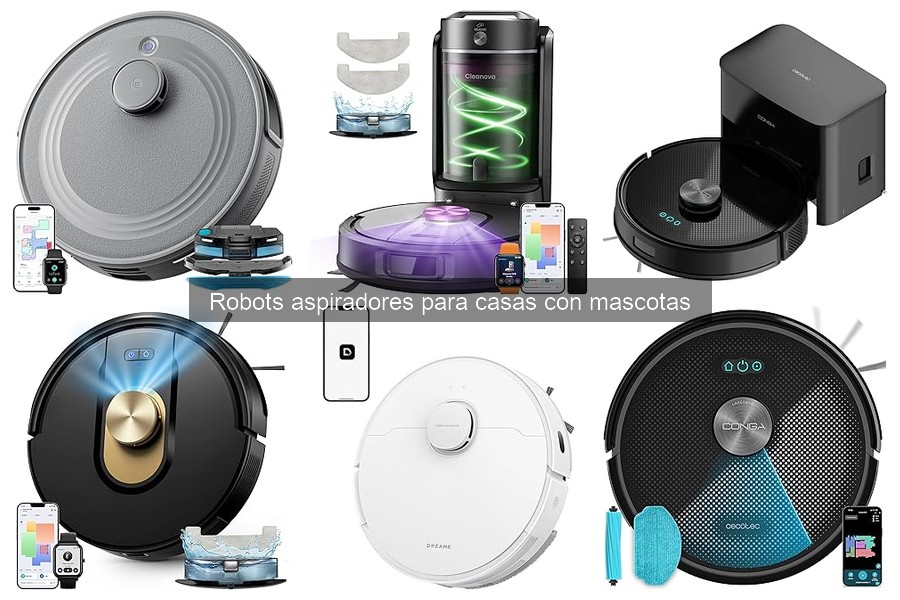 Ventajas y desventajas de robots aspiradores para casas con mascotas