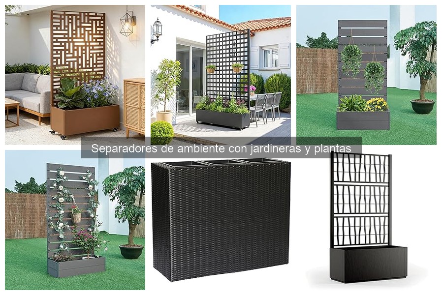 Ventajas y Desventajas de Separadores de Ambiente con Jardineras