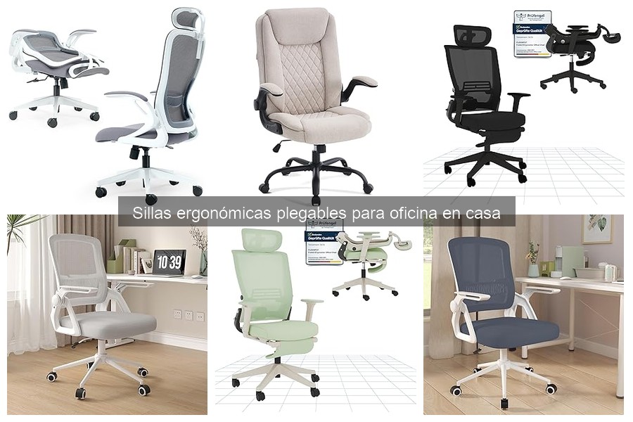 Ventajas y desventajas de sillas ergonómicas plegables