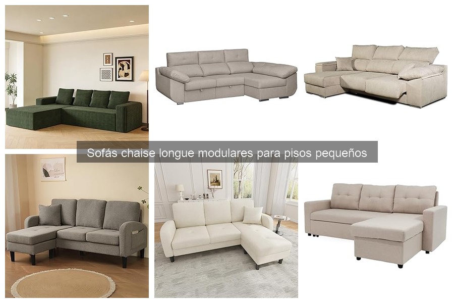 Ventajas y desventajas de sofás chaise longue modulares