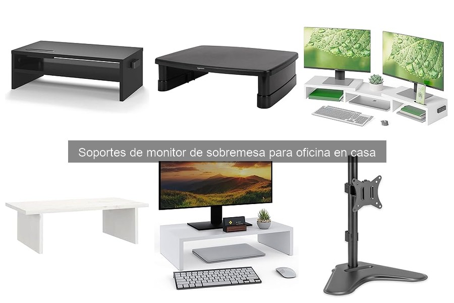 Ventajas y desventajas de soportes de monitor en casa