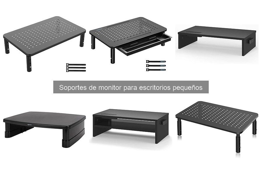 Ventajas y desventajas de soportes de monitor en espacios reducidos